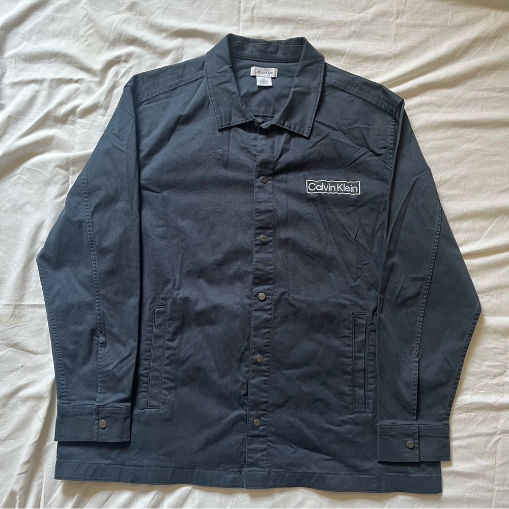 Calvin Klein Blue Gray Skater / Chore Jacket